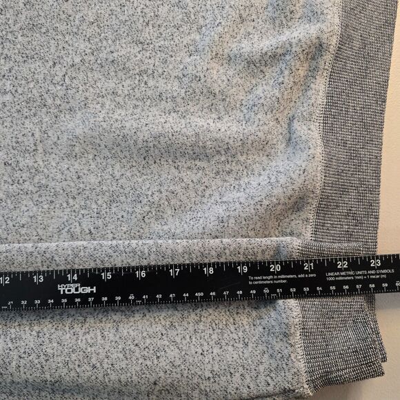 Frank & Oak Sweatshirt Men's XL Long Sleeve Colorblock Gray & Black - Picture 14 of 16